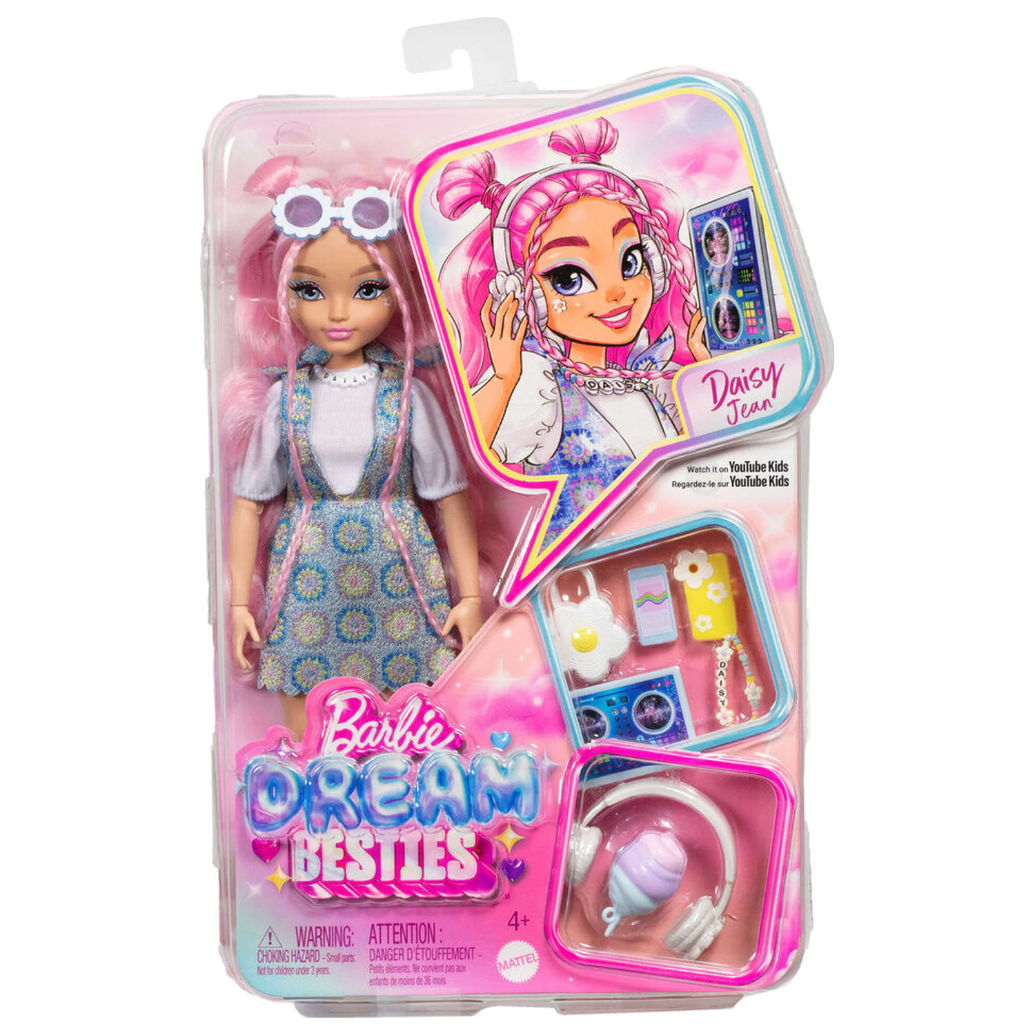 Barbie Dream Besties Papusa Daisy poza produsului