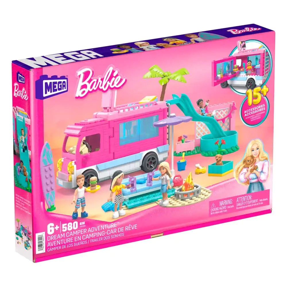 Barbie MEGA Set de construcție Aventură cu autorulota de vis poza produsului