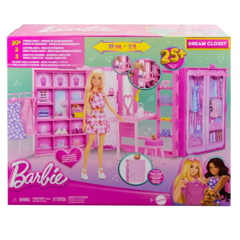 Barbie Dream Closet păpușă poza produsului