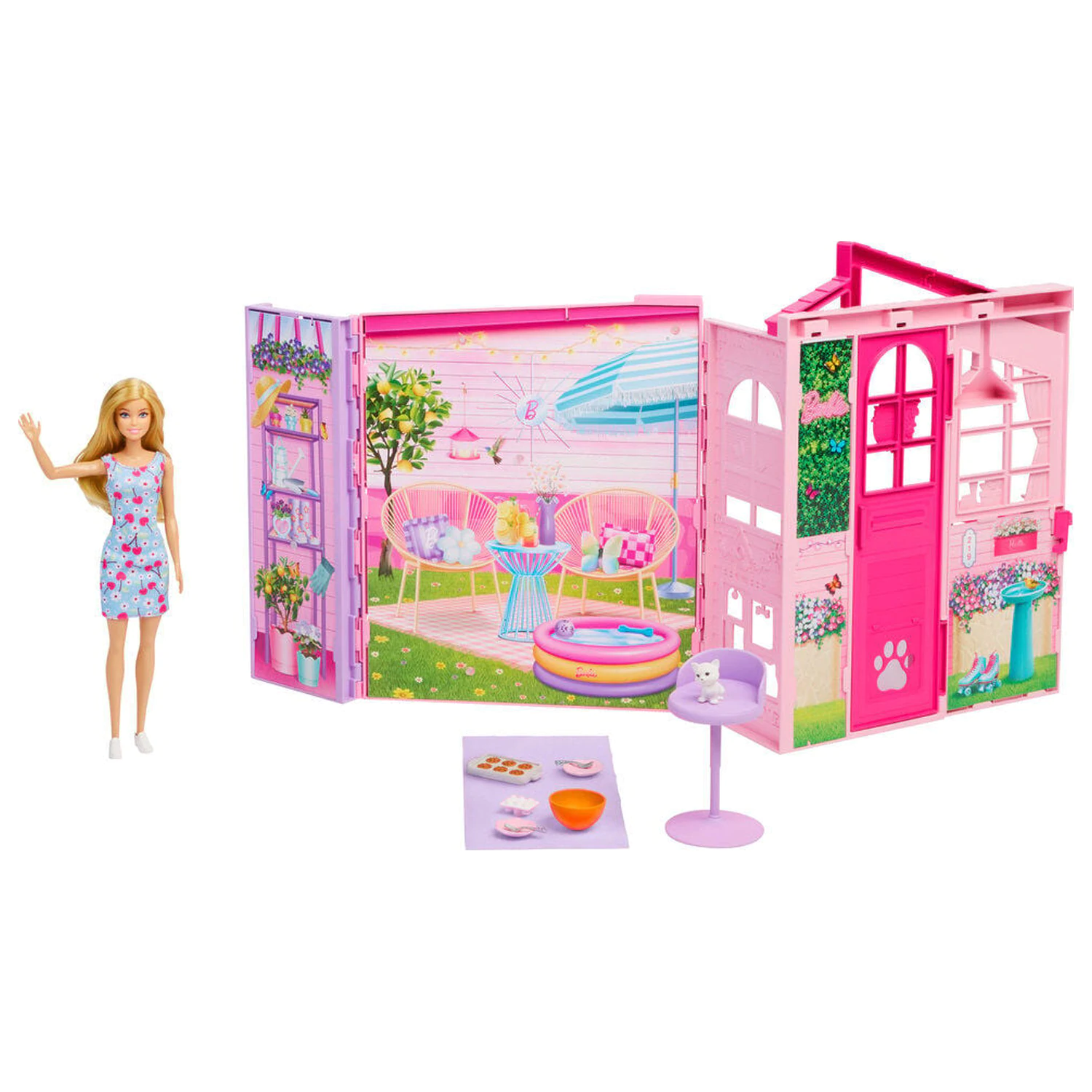 Barbie Dream Land Getaway House papusa poza produsului