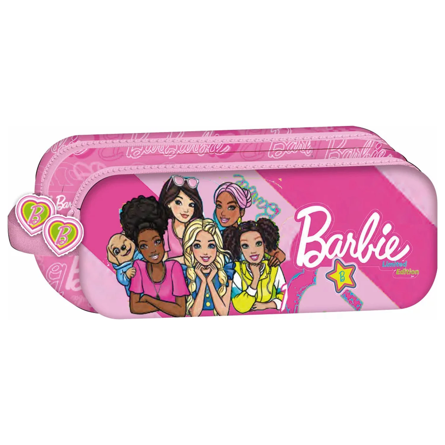 Barbie Dream Squad Penar cu 2 compartimente 23 cm poza produsului