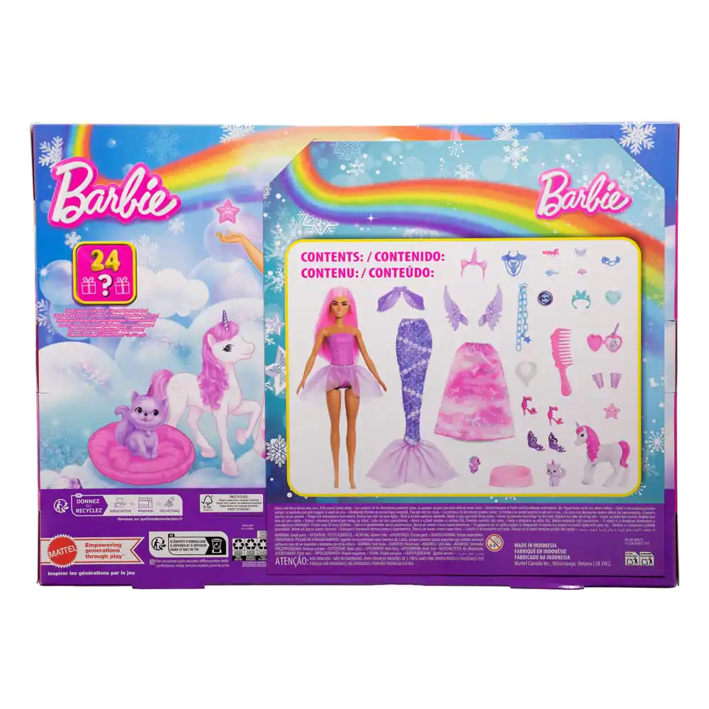 Barbie Calendar Advent cu Păpușă Fantasy poza produsului