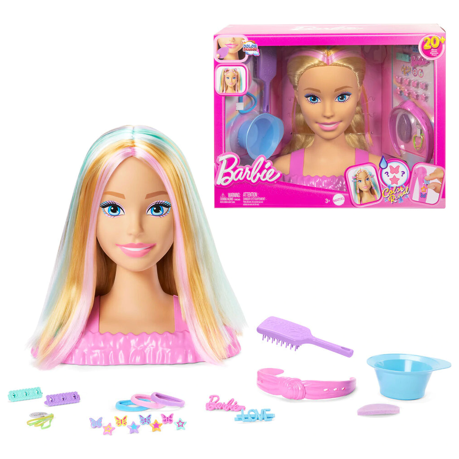 Barbie Fashionista bust poza produsului