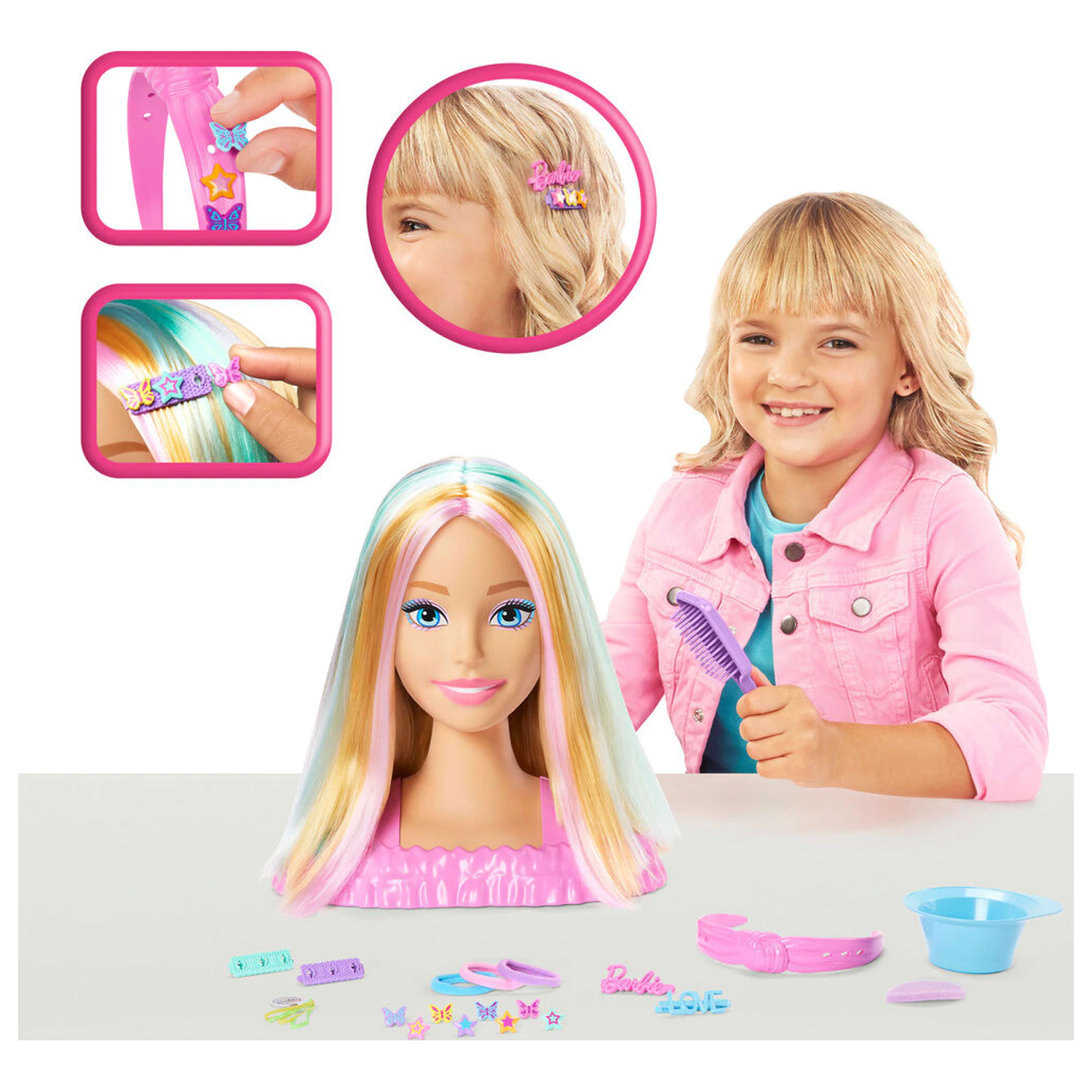 Barbie Fashionista bust poza produsului