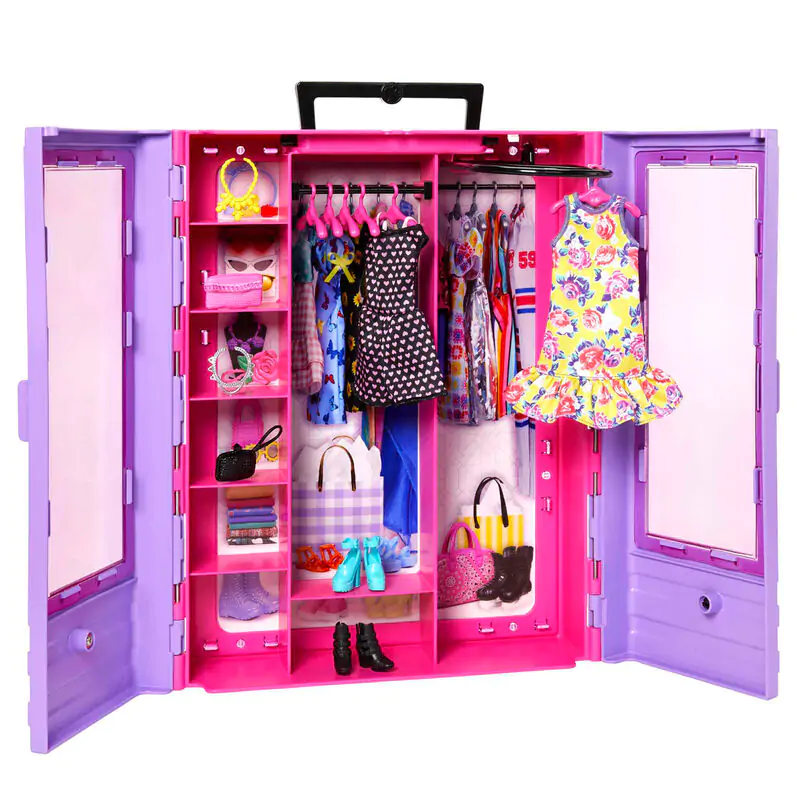 Barbie Fashionista Dulap Ultimate + păpușă poza produsului