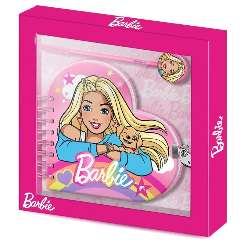 Barbie jurnal + set pix poza produsului