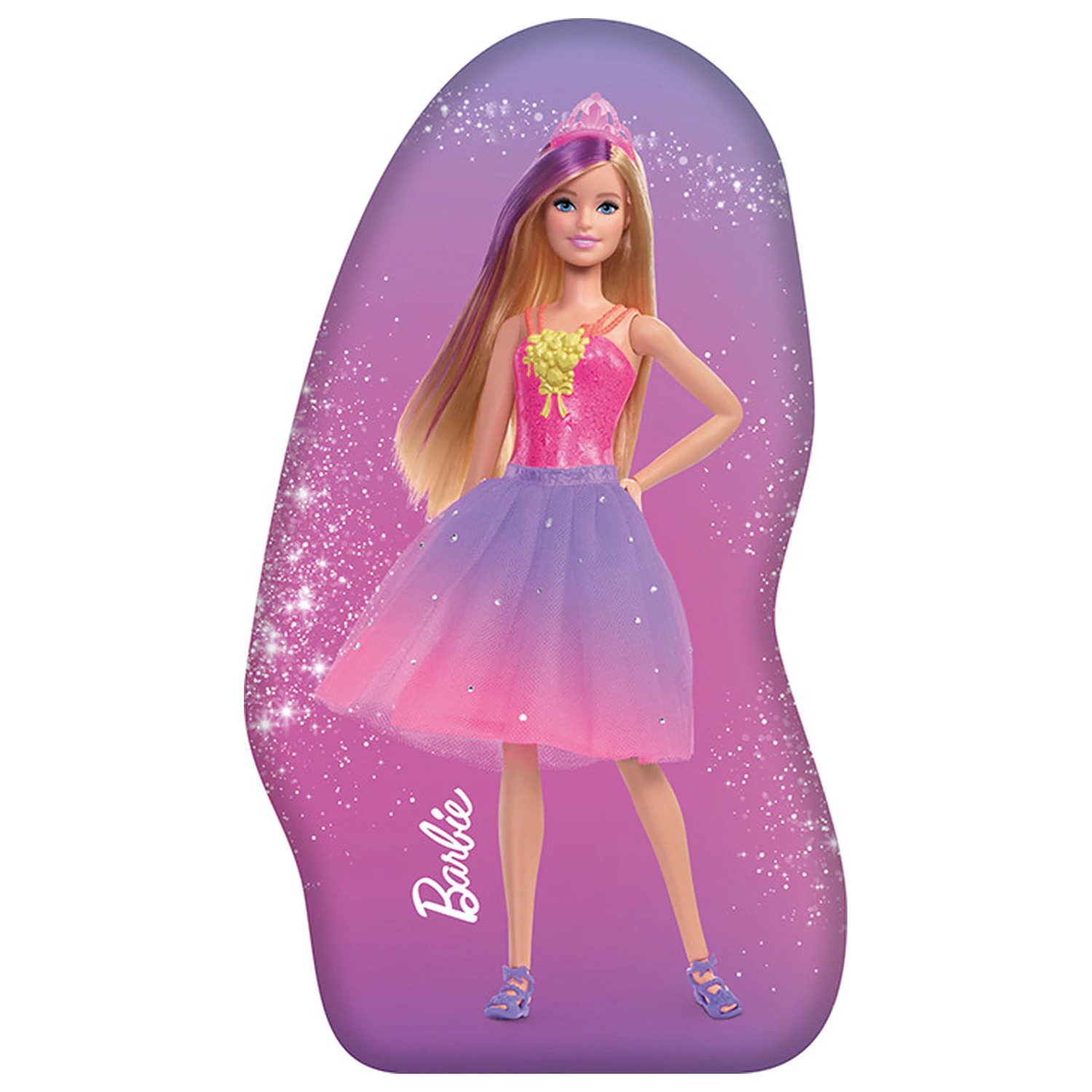 Barbie pernuta decorativa in forma de Galaxy, perna decorativa poza produsului