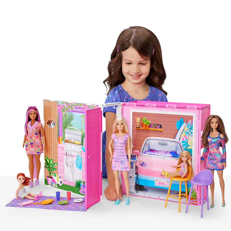 Barbie Getaway House + papusa poza produsului