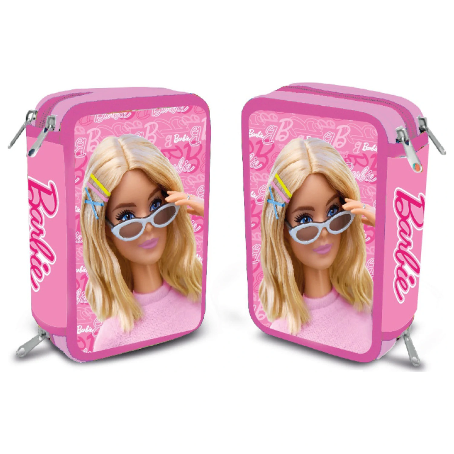 Barbie Glam Style penar triplu umplut  poza produsului