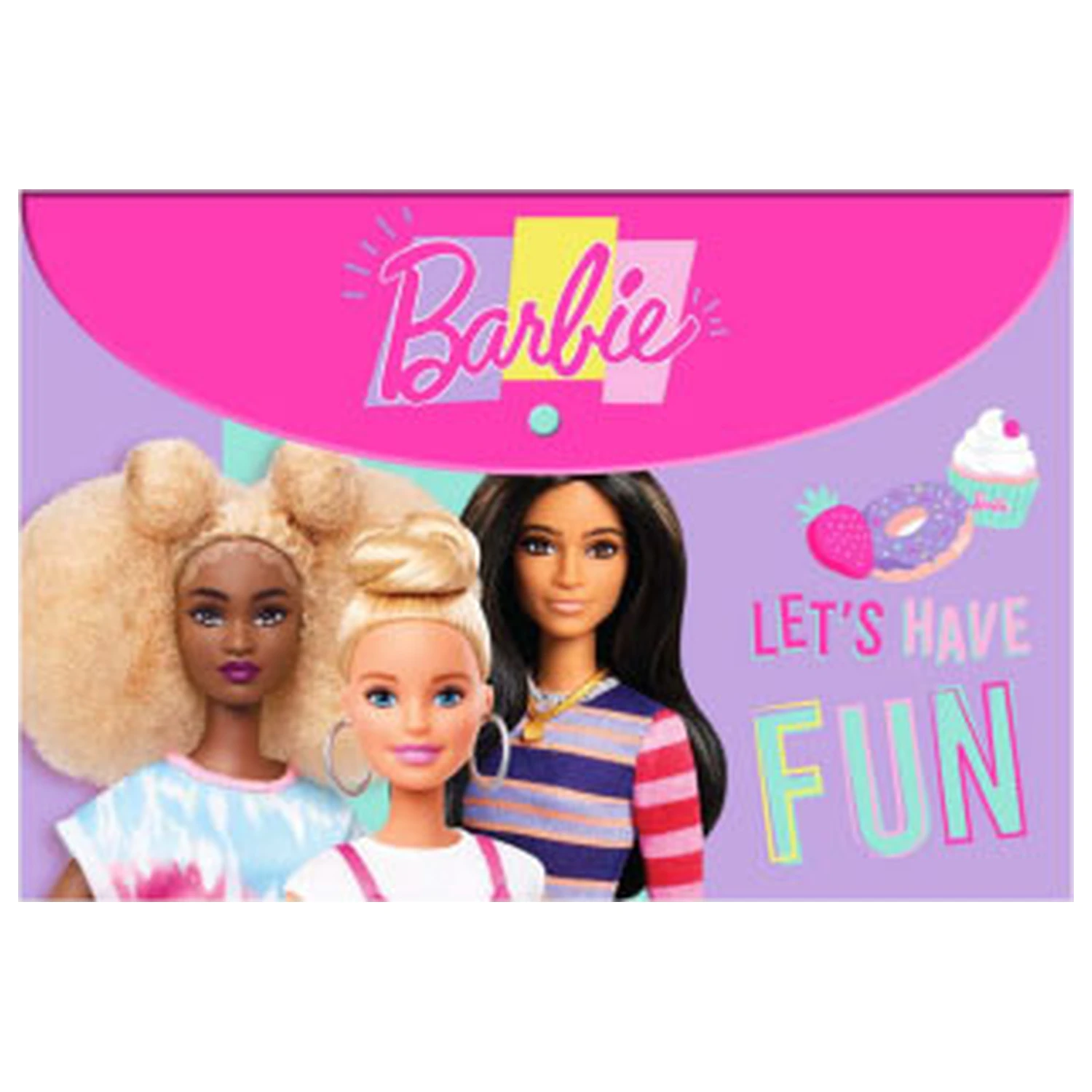 Barbie Happy Thoughts Portofel documente A/4 poza produsului