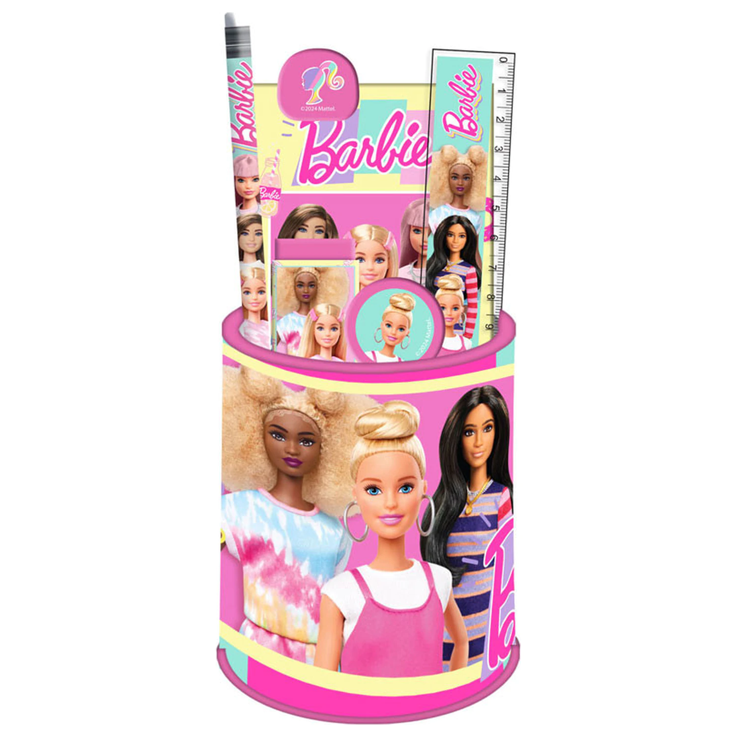 Barbie Happy Thoughts Set de papetarie 7 piese poza produsului