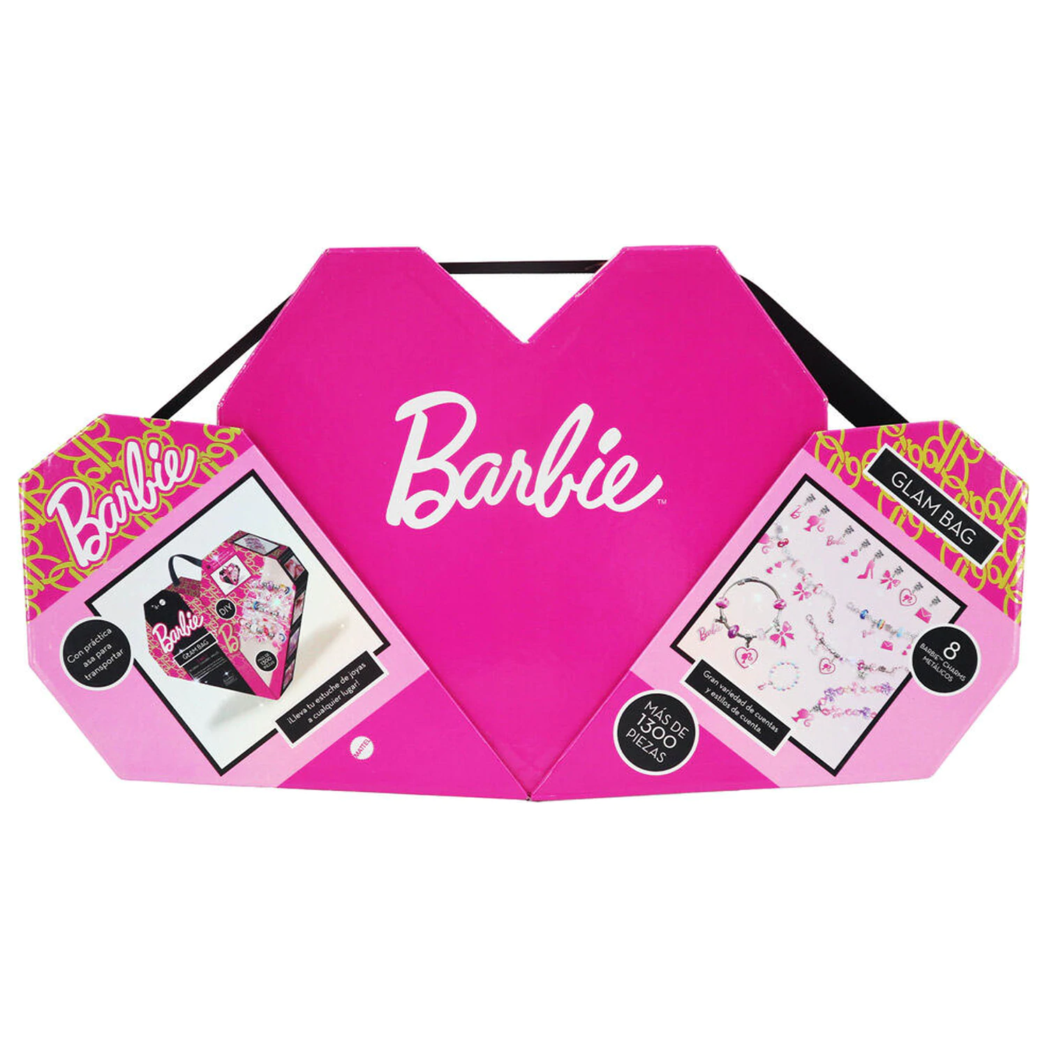 Barbie heart jewellery box set poza produsului