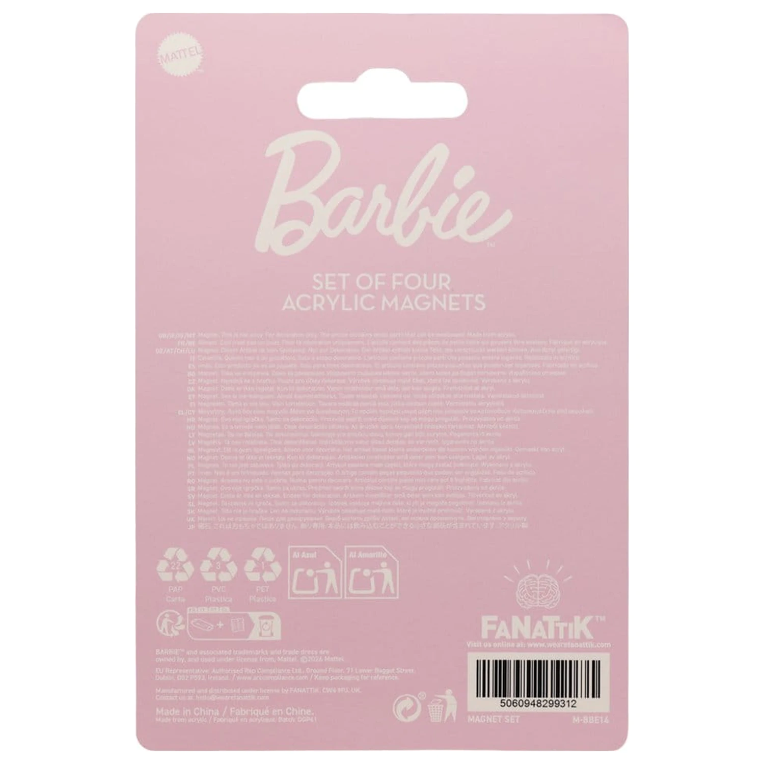 Set magnet Barbie Malibu Barbie poza produsului