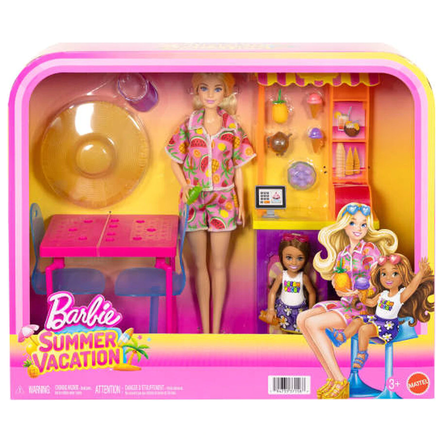 Barbie păpușă salon de înghețată poza produsului