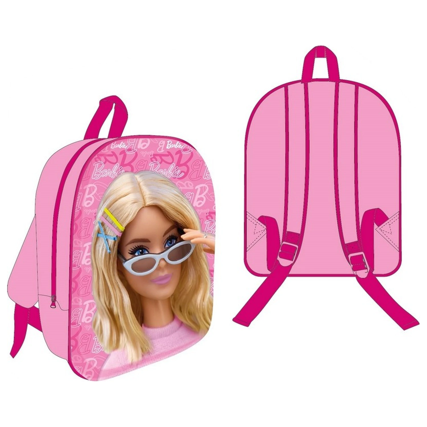 Barbie Icon 3D Rucsac, Geanta 30 cm poza produsului