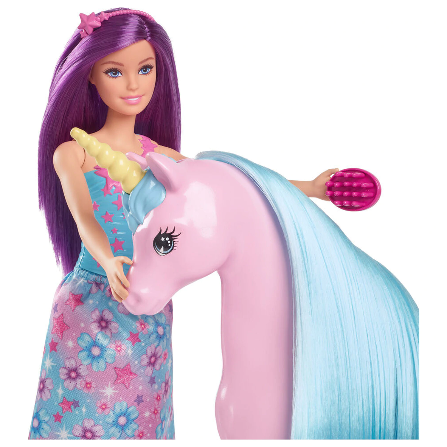 Papusa Barbie si unicornul ei poza produsului