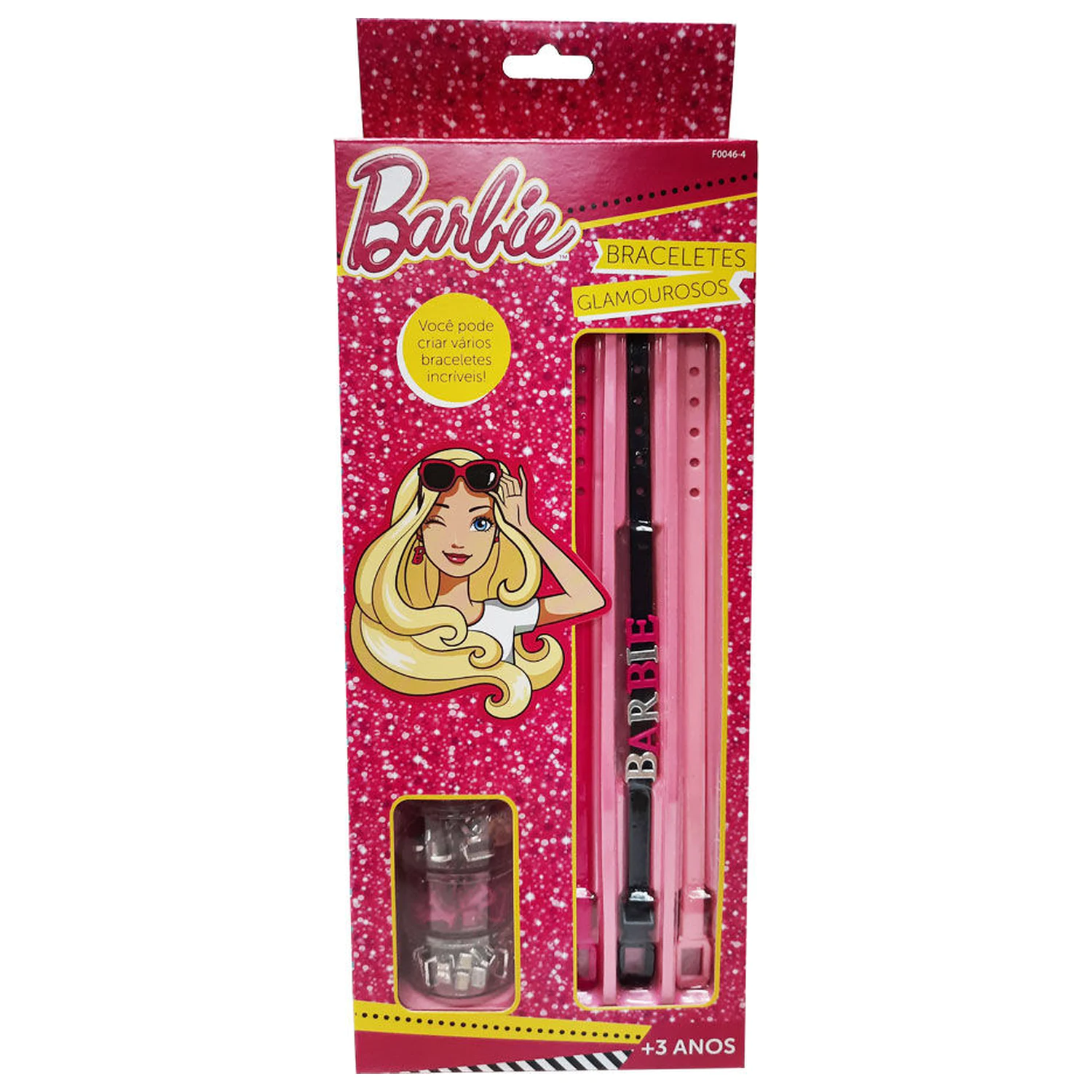 Barbie set cutie cu bratara poza produsului