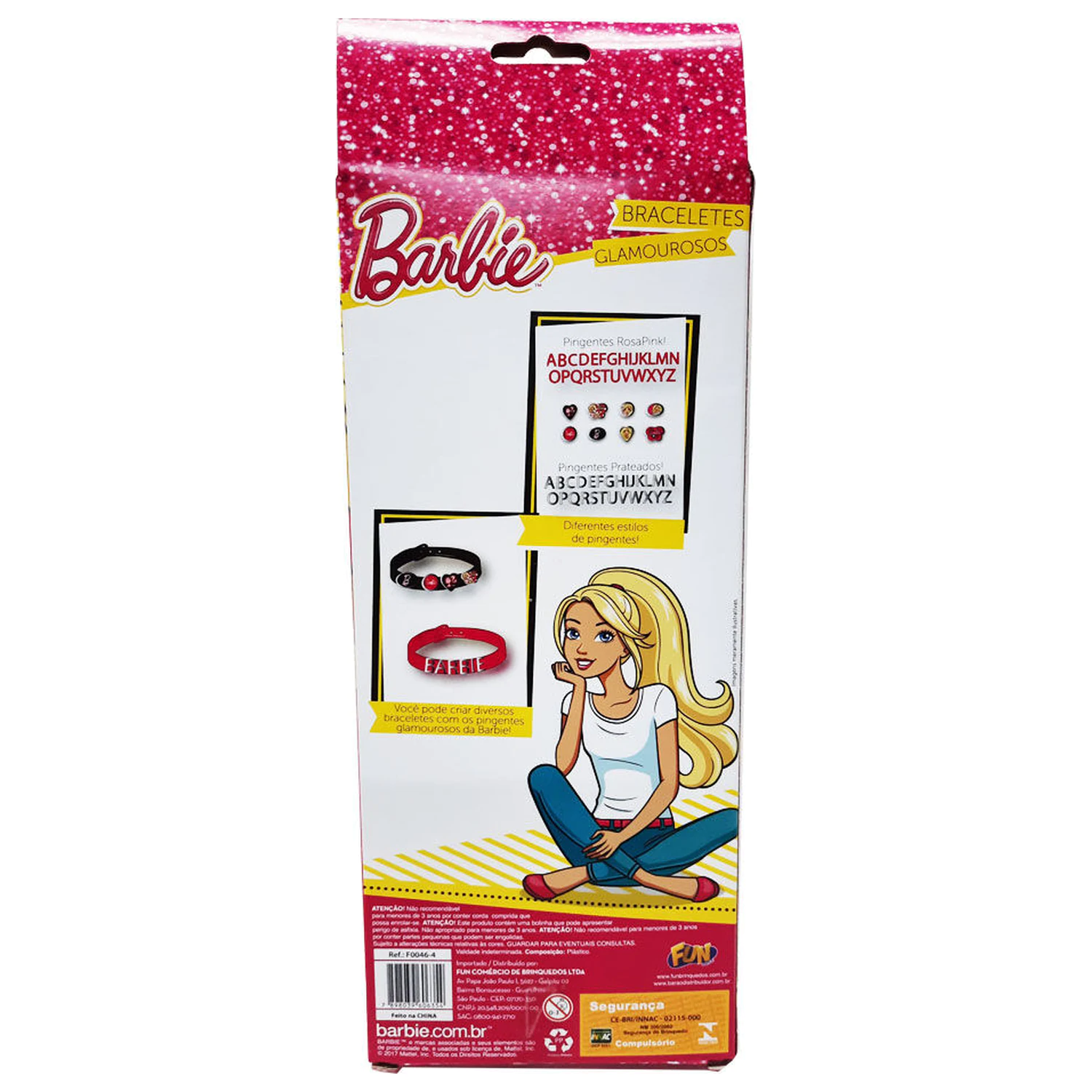 Barbie set cutie cu bratara poza produsului