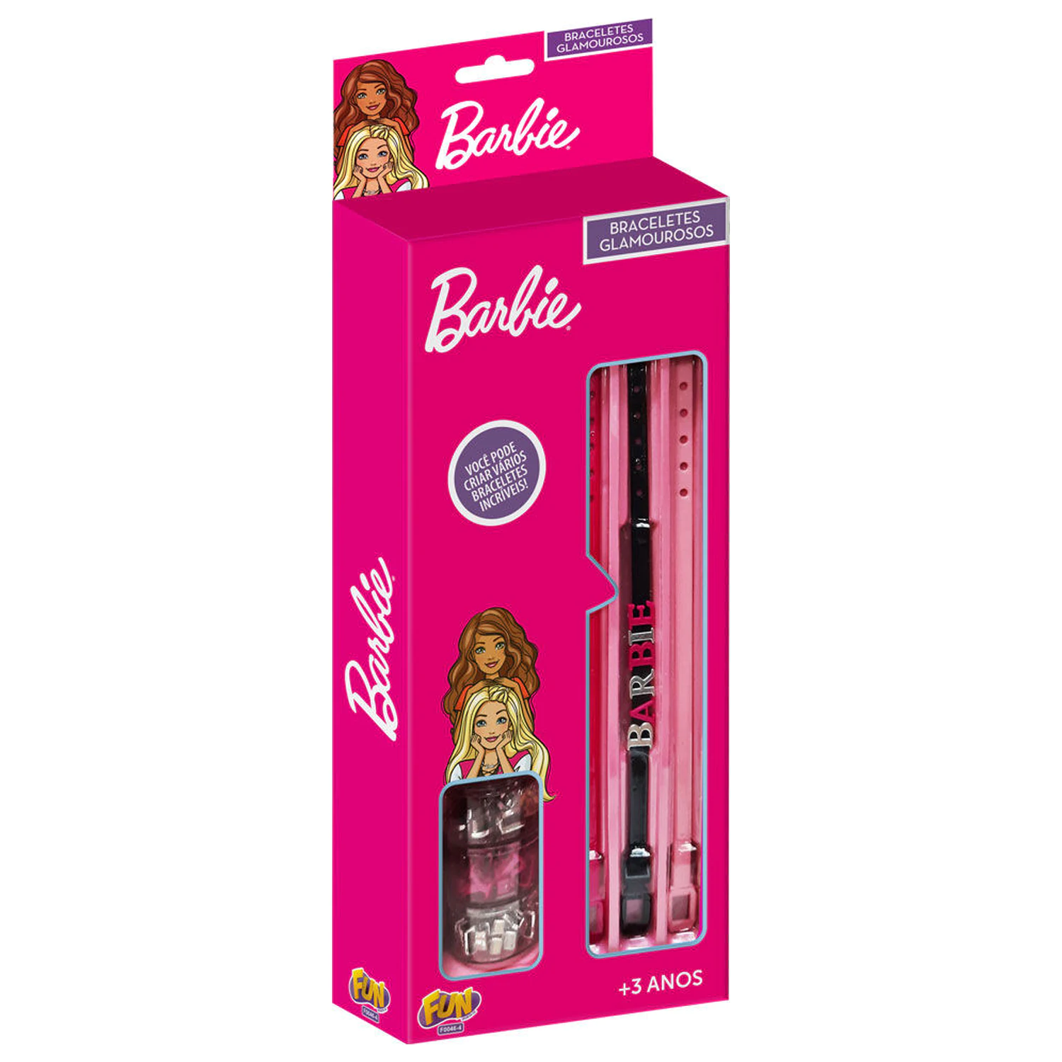 Barbie set cutie cu bratara poza produsului