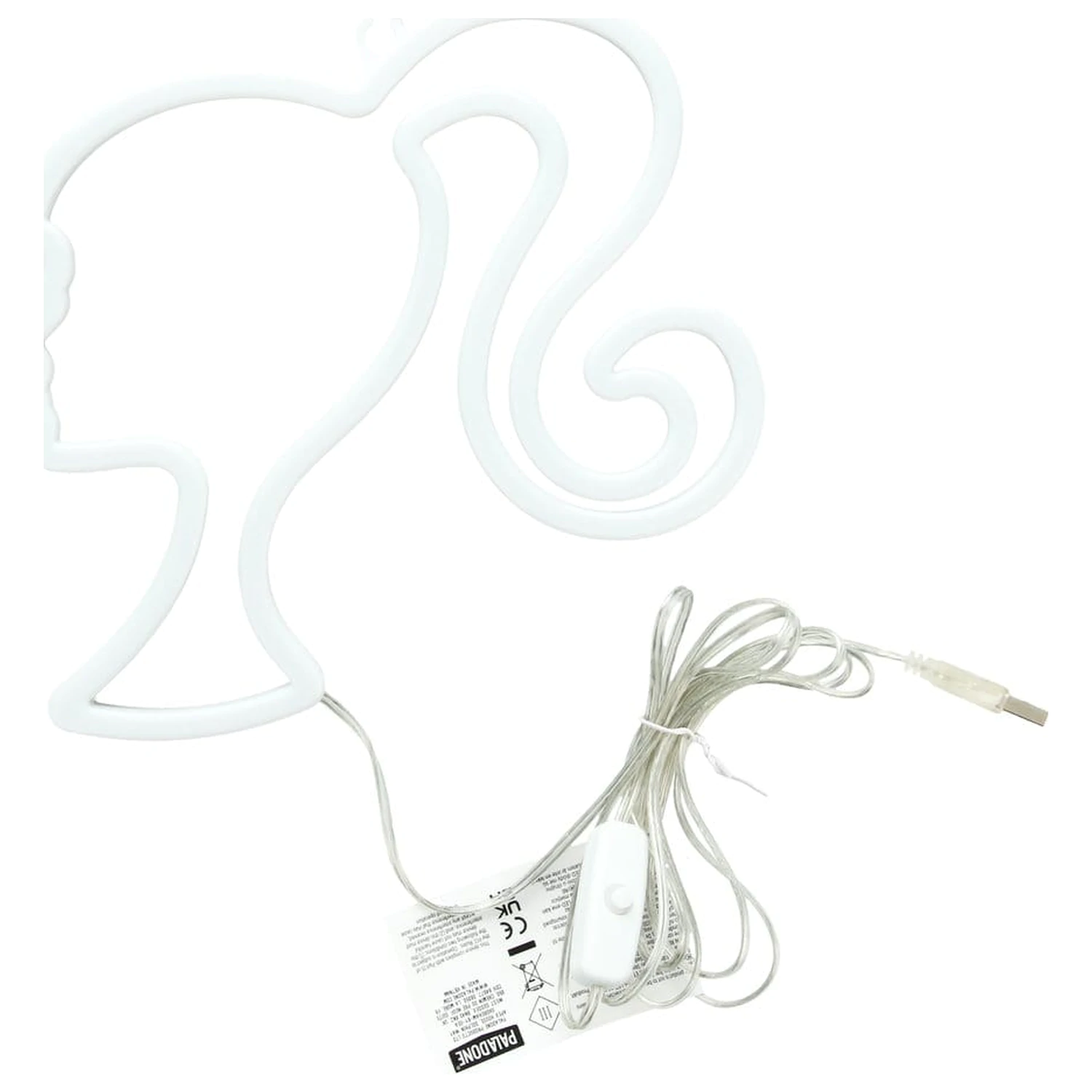Barbie Wall Lamp LED Neon poza produsului