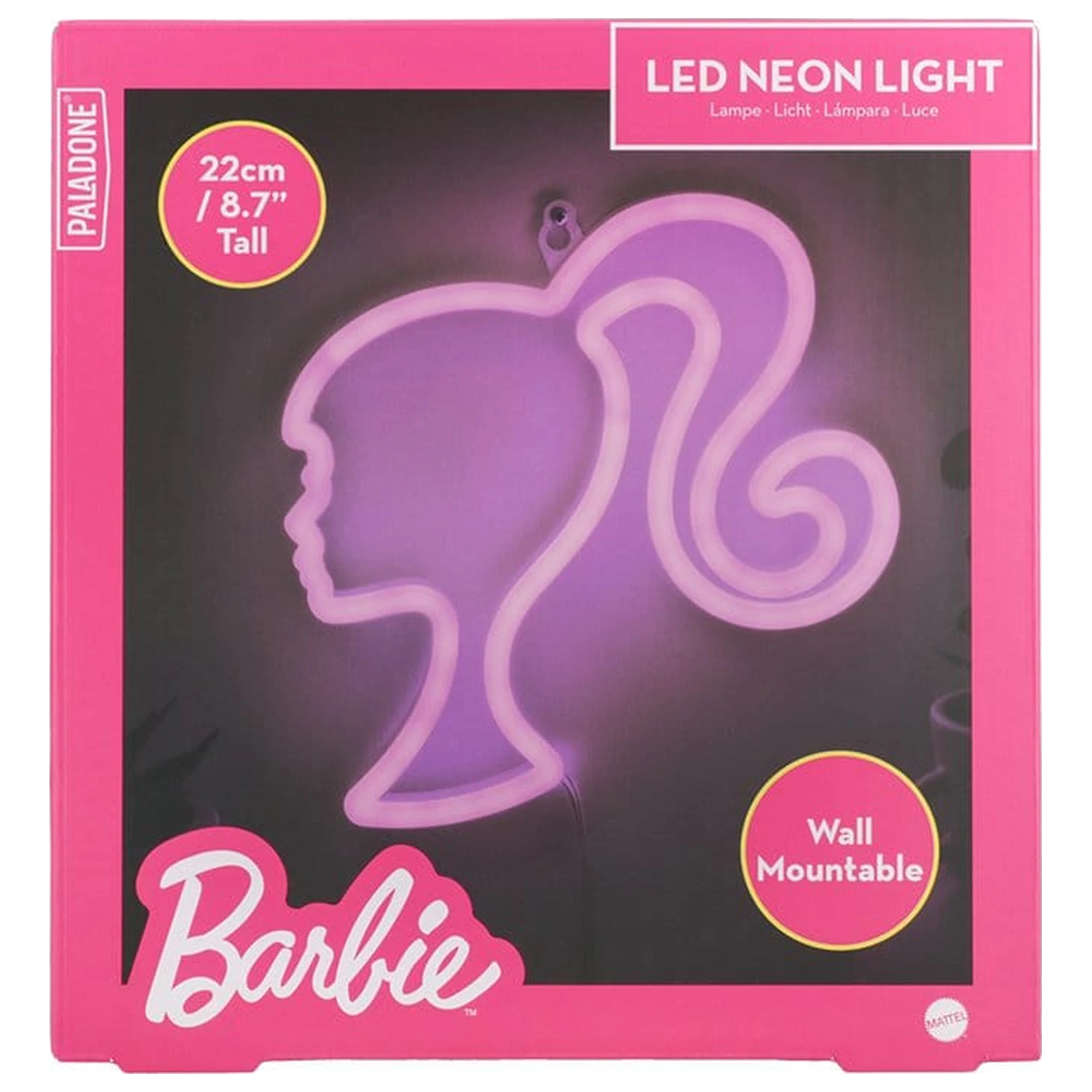Barbie Wall Lamp LED Neon poza produsului