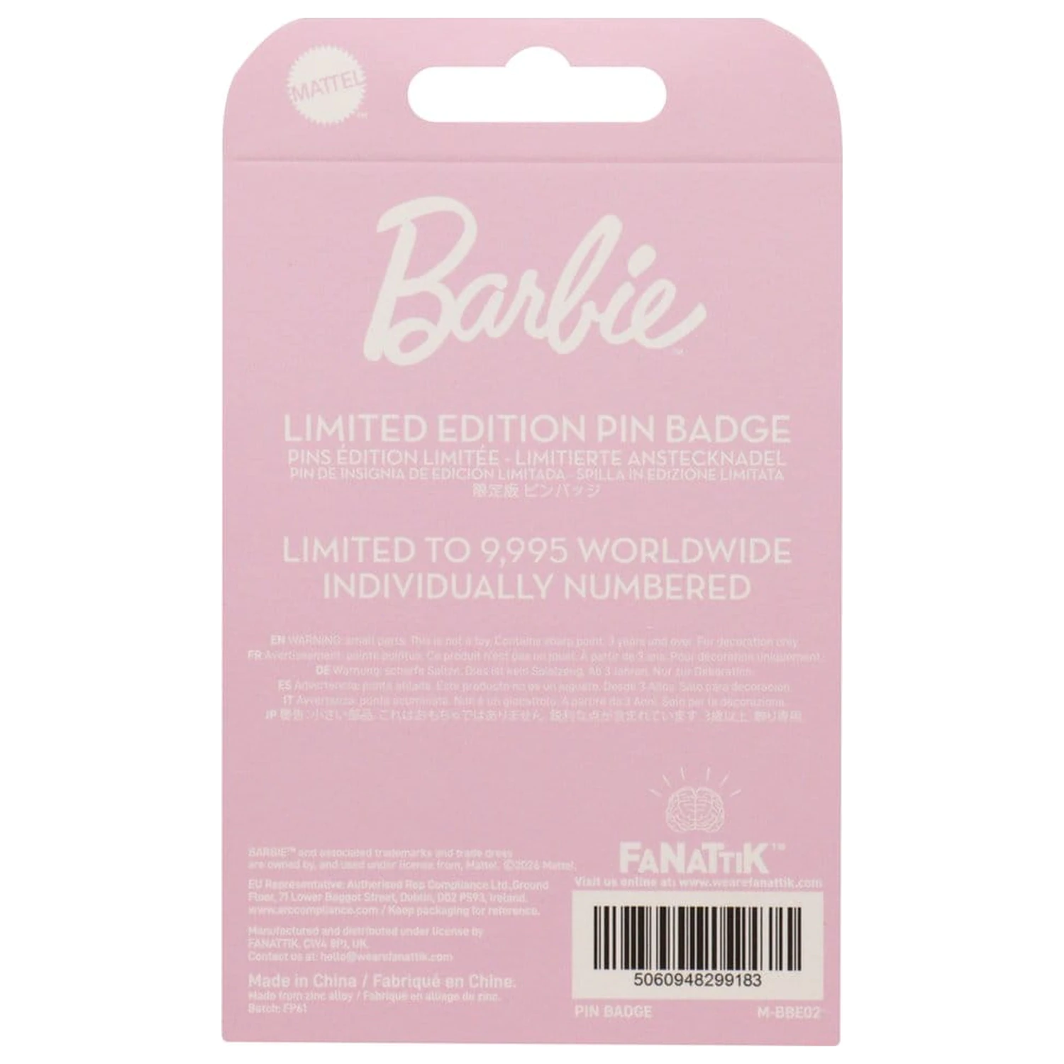 Barbie Insigna cu ac Editie Limitata poza produsului