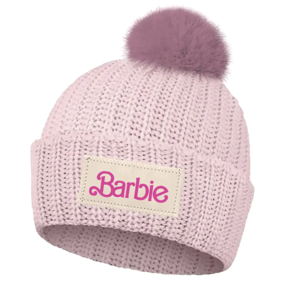Barbie Logo Pompon Caciula tricotata 56/58 cm poza produsului