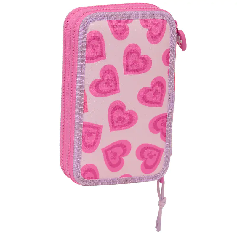 Barbie Love etui dublu pentru creioane 28 buc poza produsului