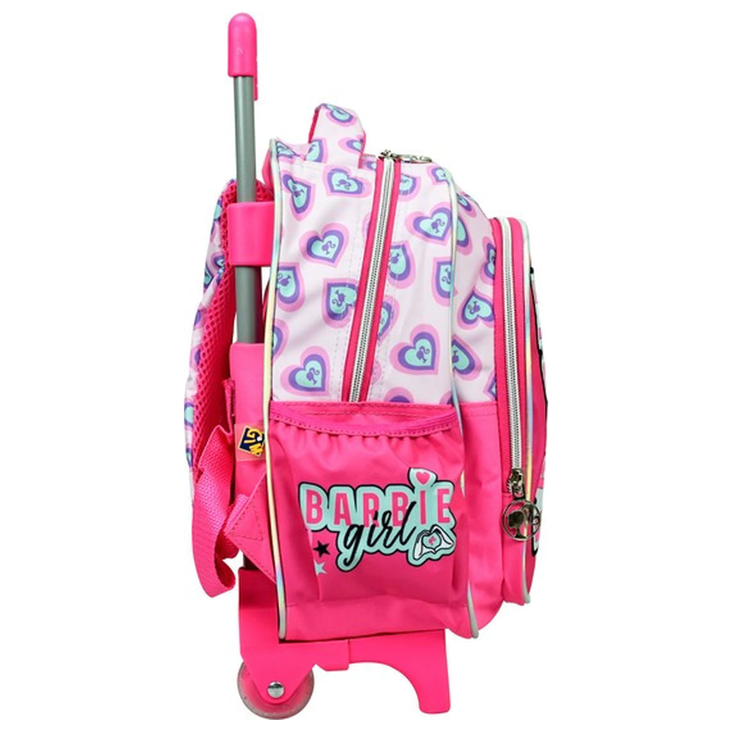 Barbie Love Rolling Rucsac Preșcolar, Geantă 30 cm poza produsului