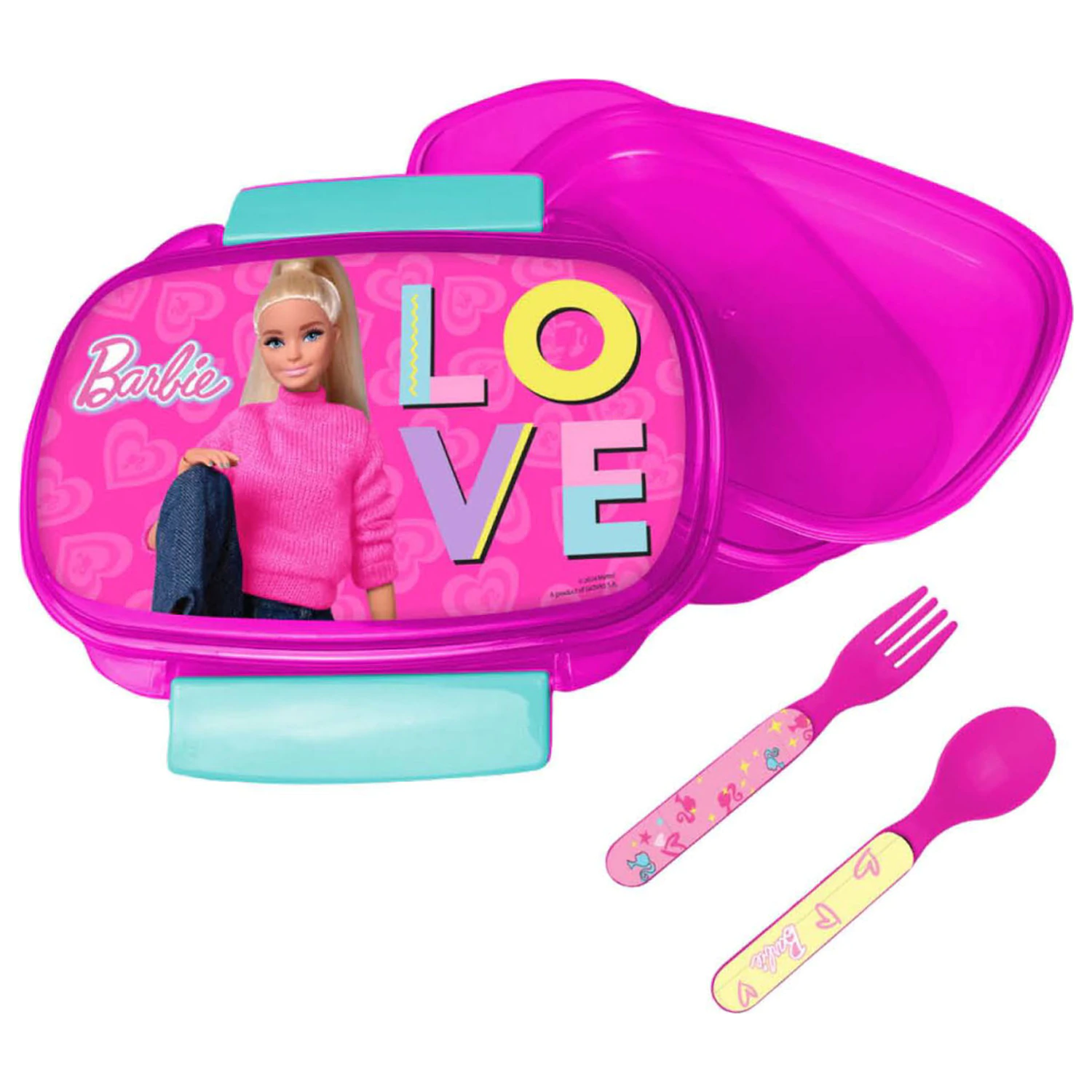 Barbie Love Cutie Sandwich cu tacamuri + set tacamuri poza produsului