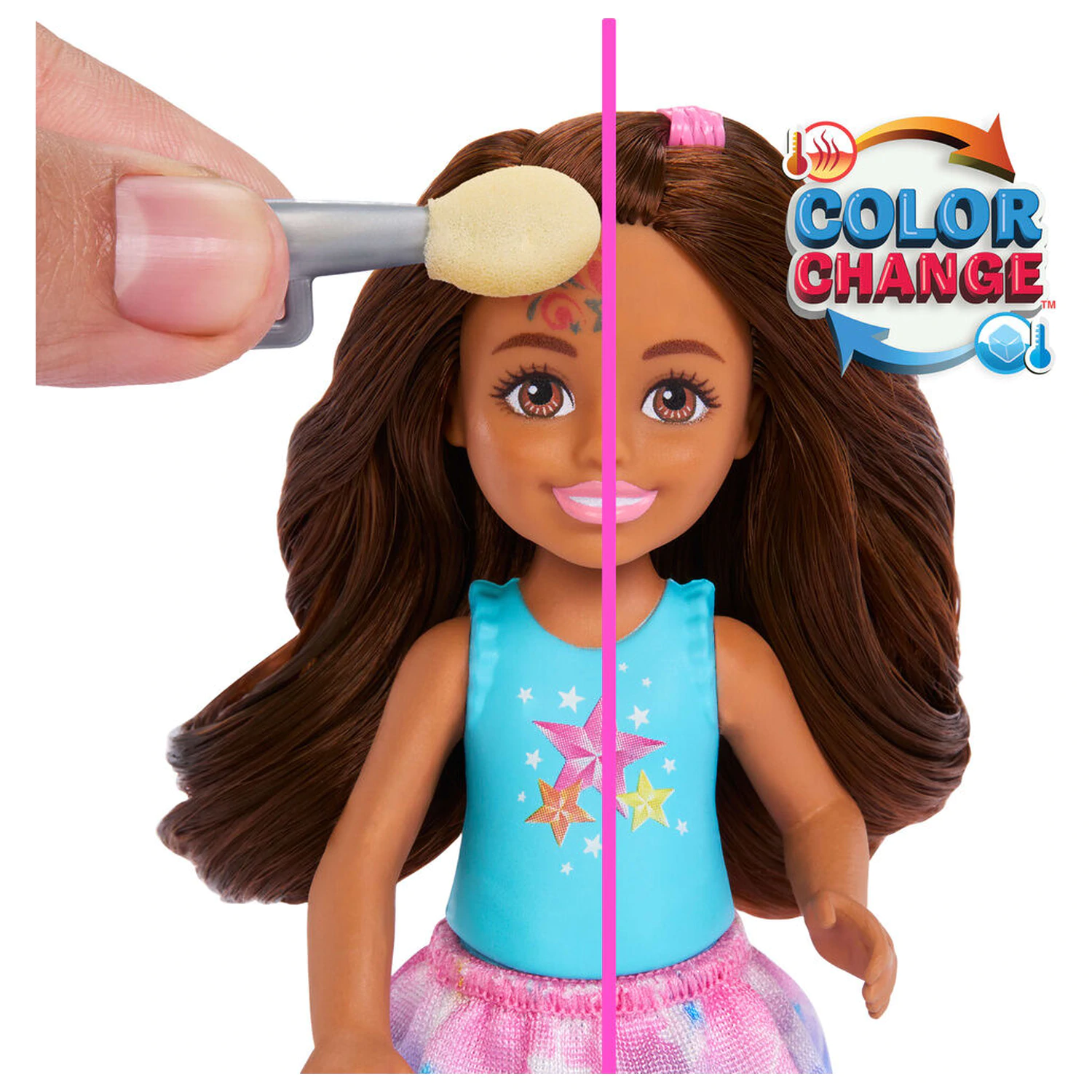 Barbie pack 2 papusi statie de machiaj poza produsului