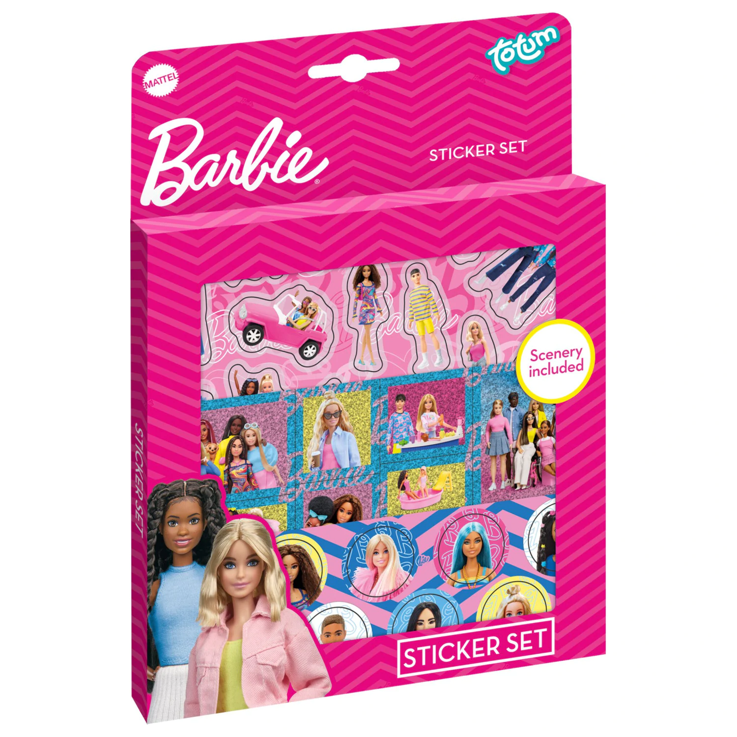 Barbie Malibu Set autocolante poza produsului