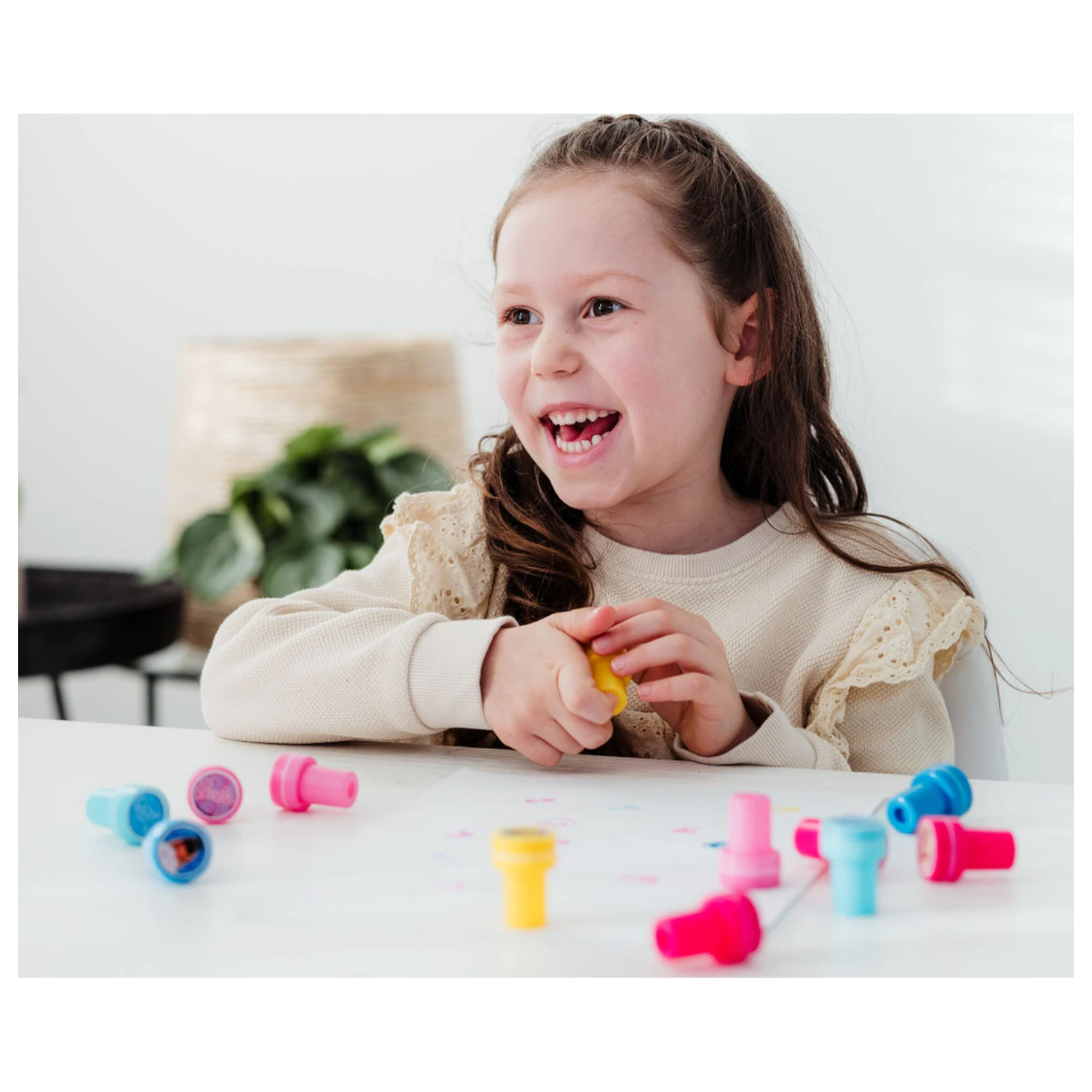 Barbie Malibu Stamper Set 12 buc poza produsului