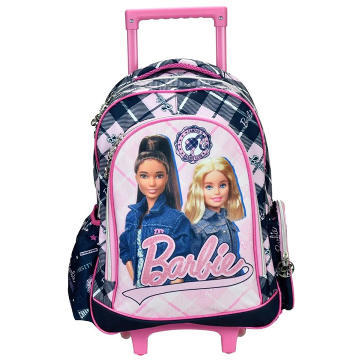 Barbie Fashion Rolling School Bag, Geanta 46 cm poza produsului