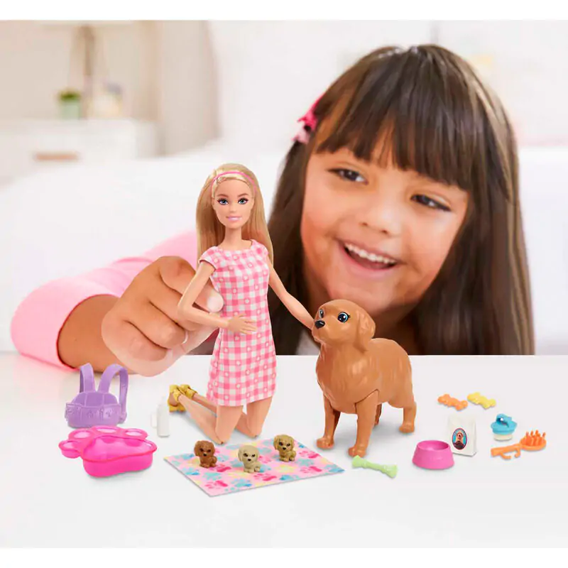 Barbie Newborn Pups papusa poza produsului