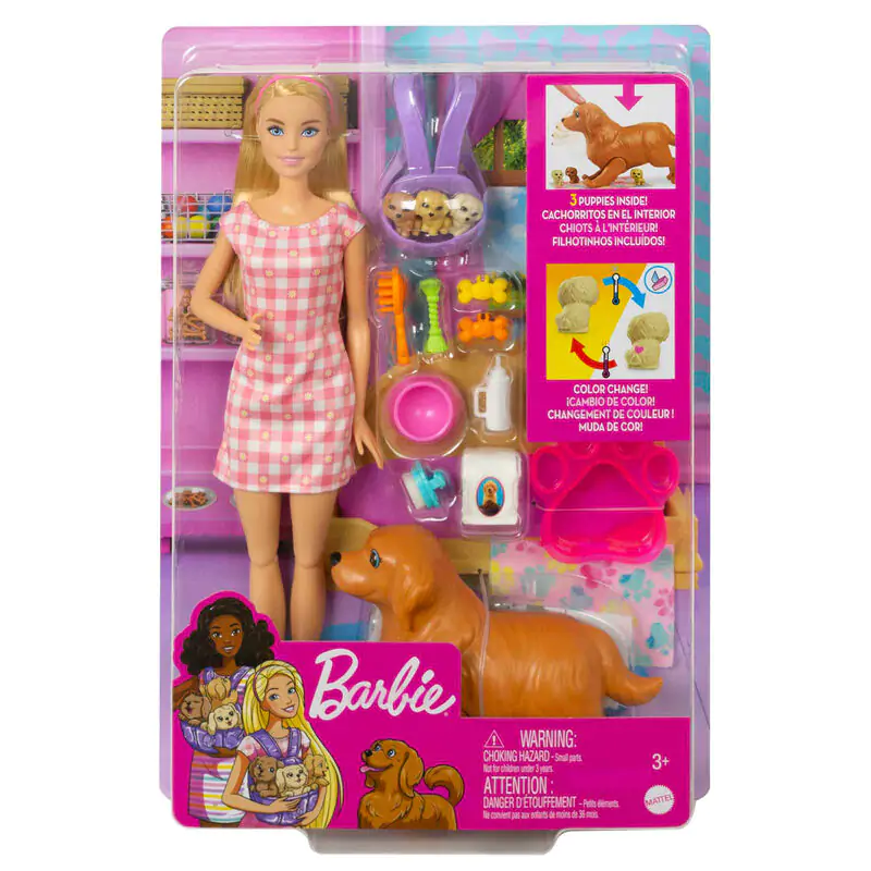 Barbie Newborn Pups papusa poza produsului