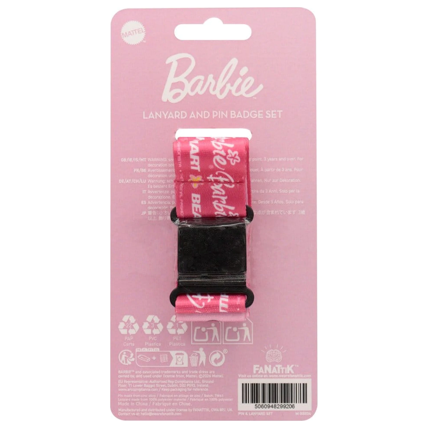 Barbie Snur si Set de Insigne cu Pin poza produsului