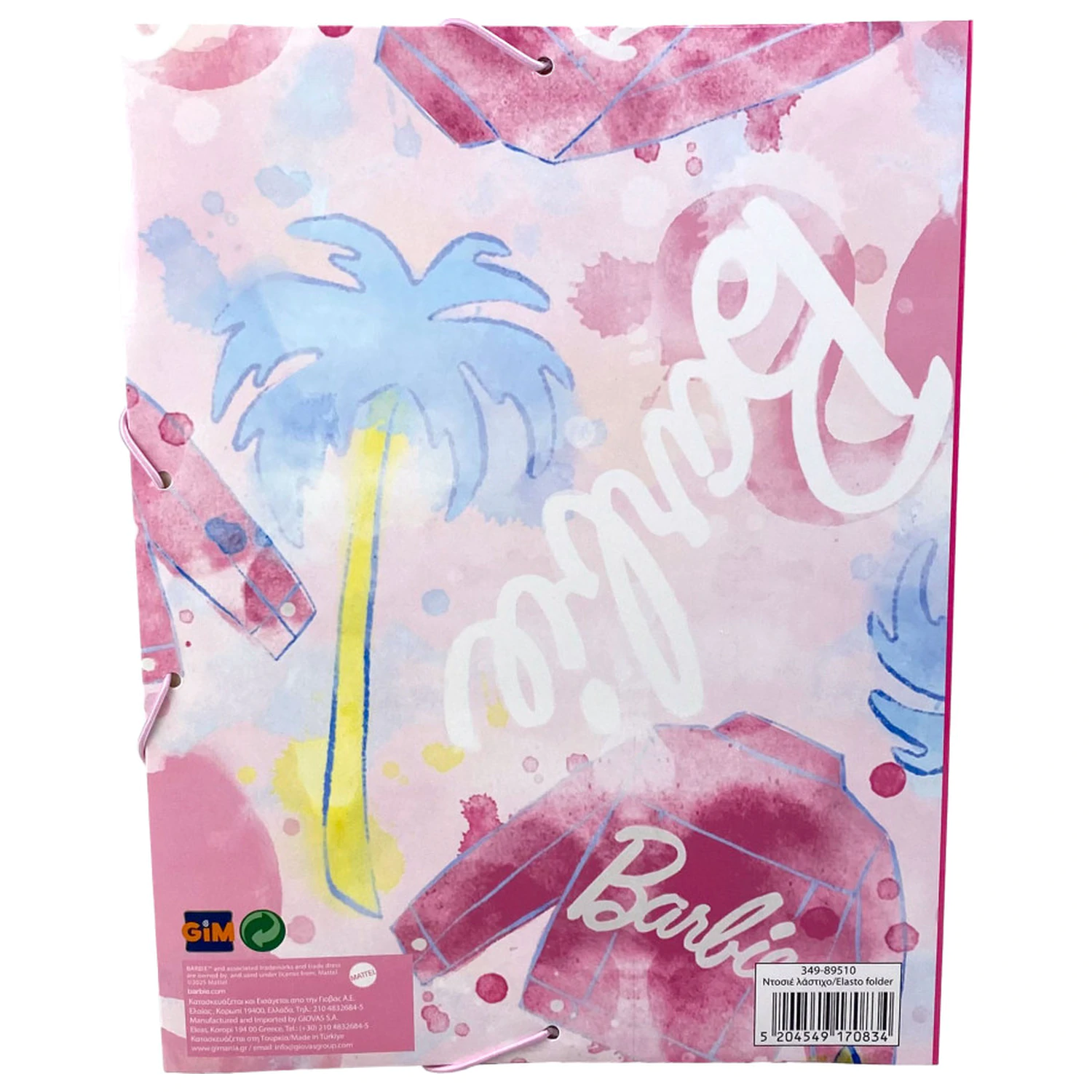 Barbie Paints A/4 Dosar elastic poza produsului