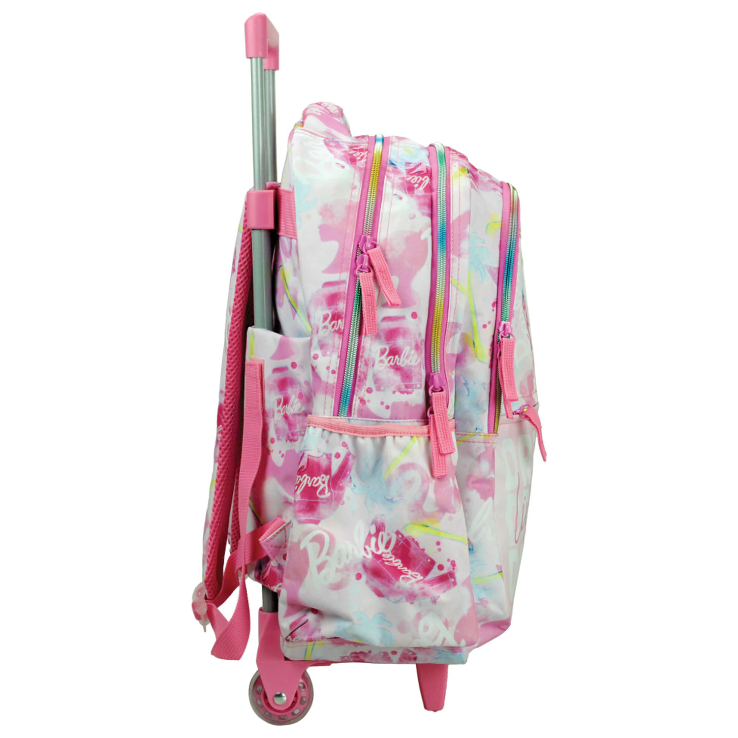 Barbie Paints Geanta de scoala rulanta, Geanta 46 cm poza produsului