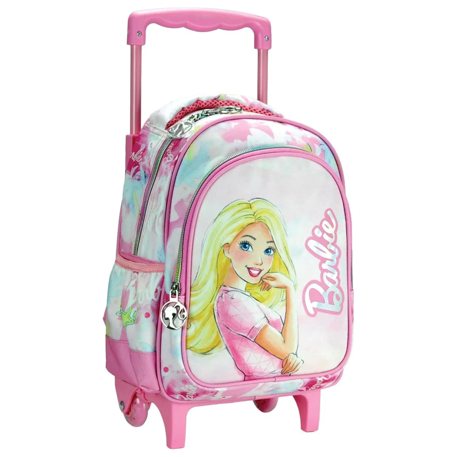Barbie Paints Rolling Rucsac de Prescolari, Geanta 30 cm poza produsului