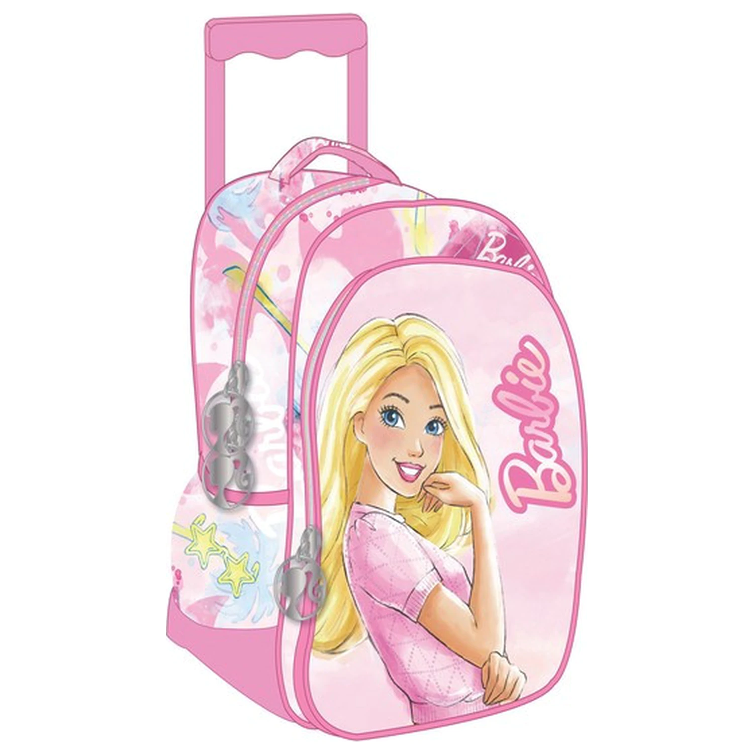 Barbie Paints Rolling Rucsac de Prescolari, Geanta 30 cm poza produsului