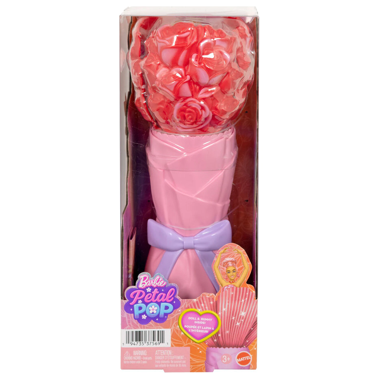 Barbie Petal Pop Red Rose papusa poza produsului