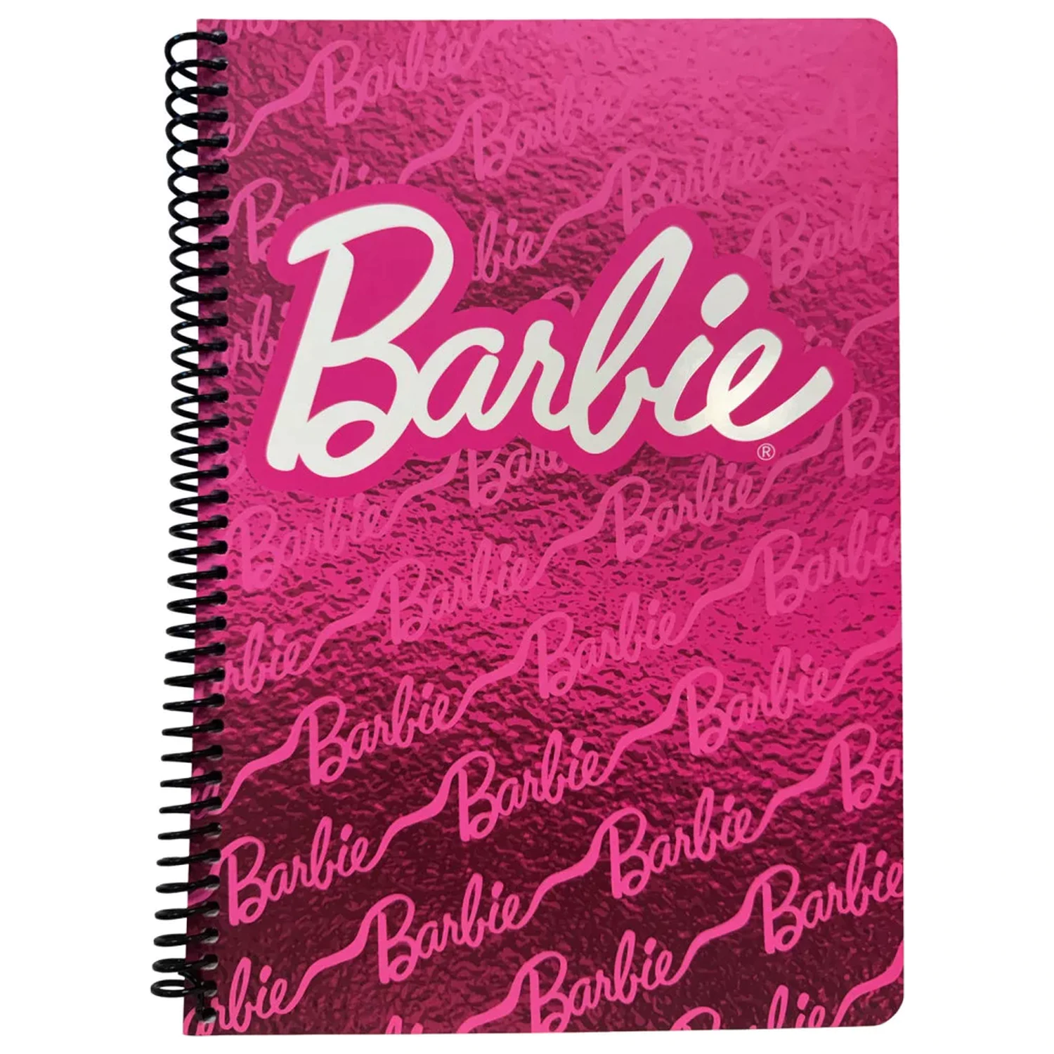 Caiet spiralat Barbie Pink B/5 cu liniuțe, 70 de foi poza produsului