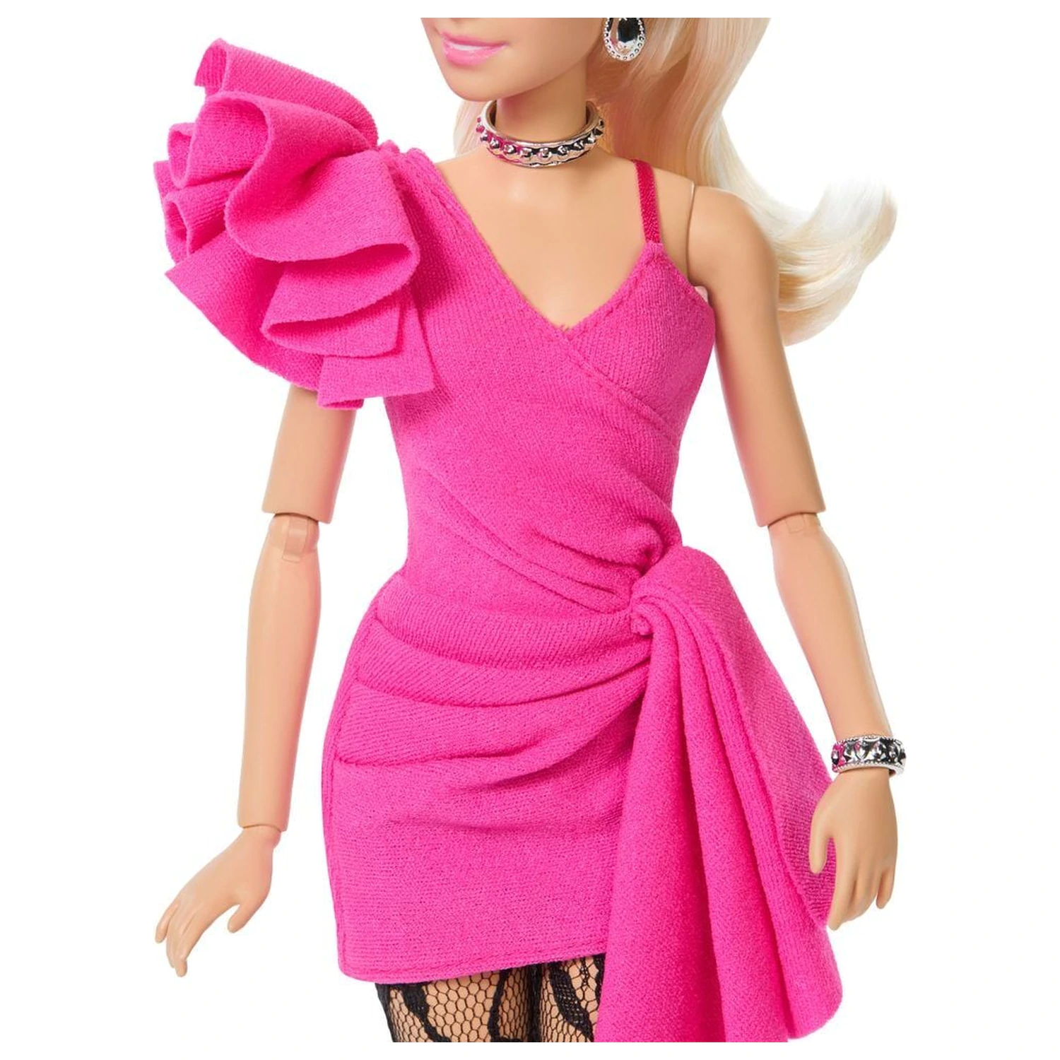 Barbie pink dress papusa poza produsului