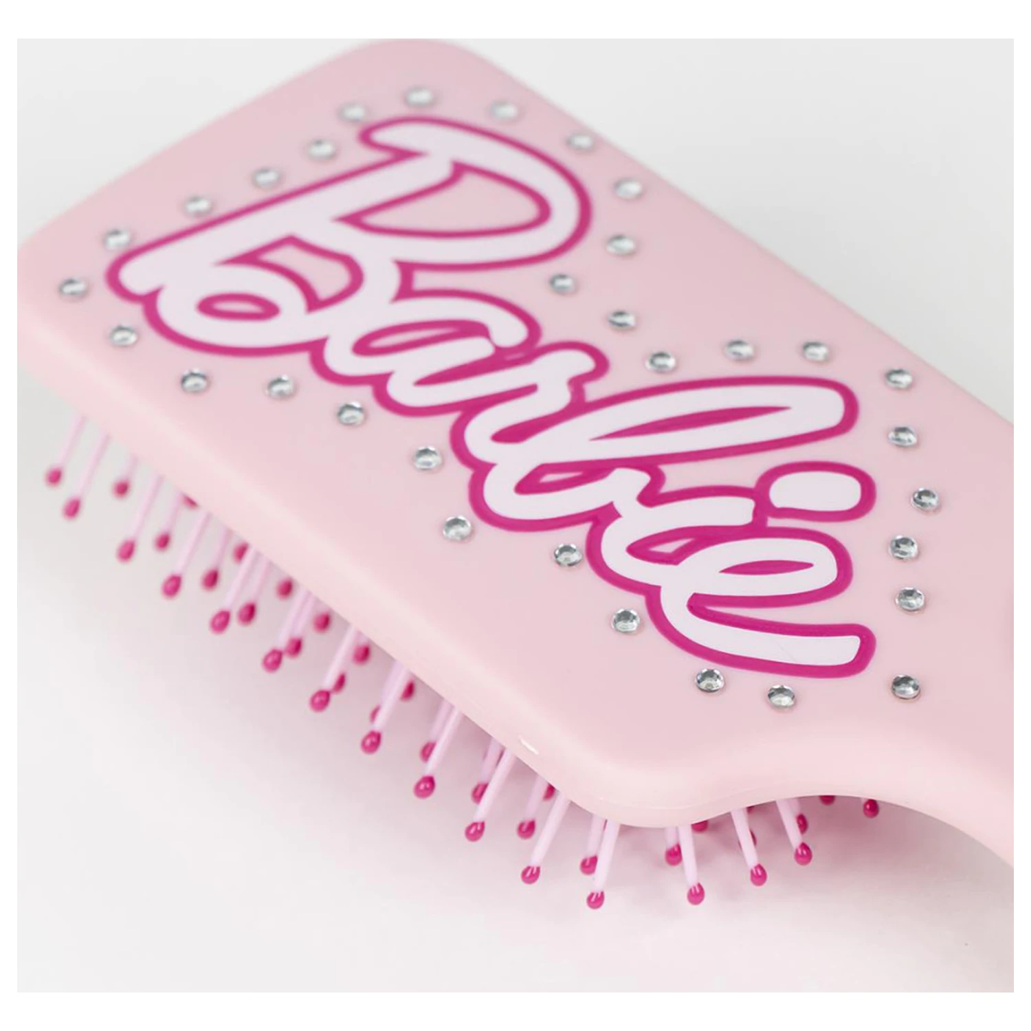 Barbie Pink Rhinestone Hairbrush, Comb 22 cm poza produsului