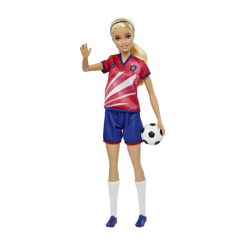 Barbie Papusa Jucatoare de Fotbal poza produsului