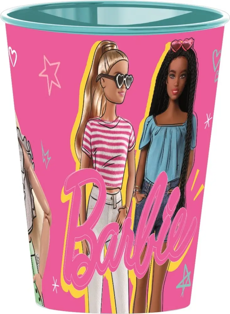 Pahar din plastic Barbie, 260 ml poza produsului
