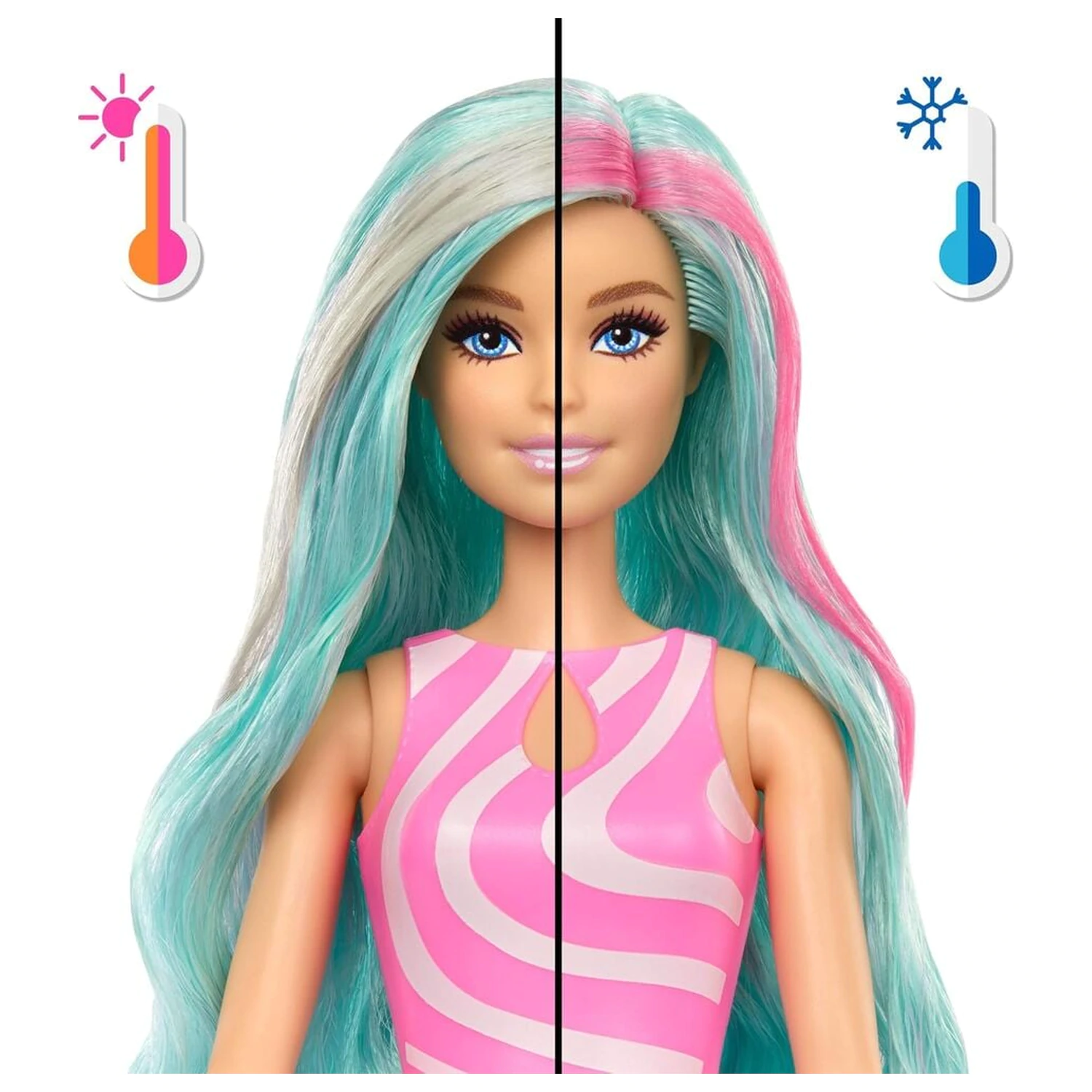 Barbie Pop Reveal Sea Breeze Blue Cup păpușă poza produsului
