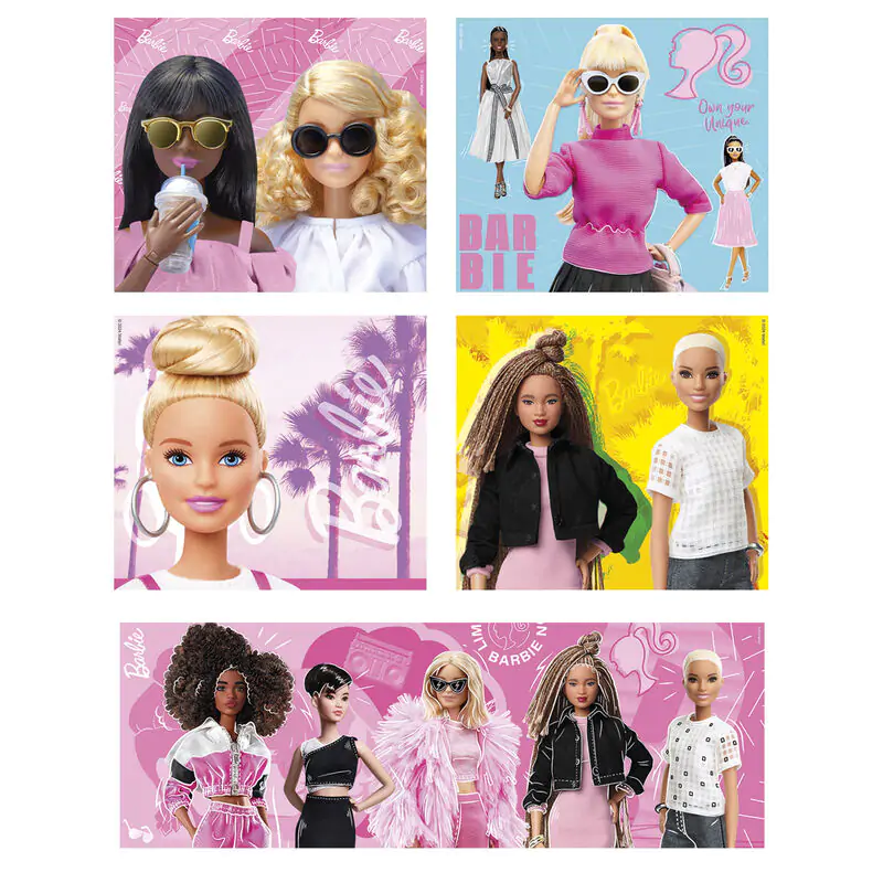 Barbie puzzle 18-30-48-60 piese poza produsului