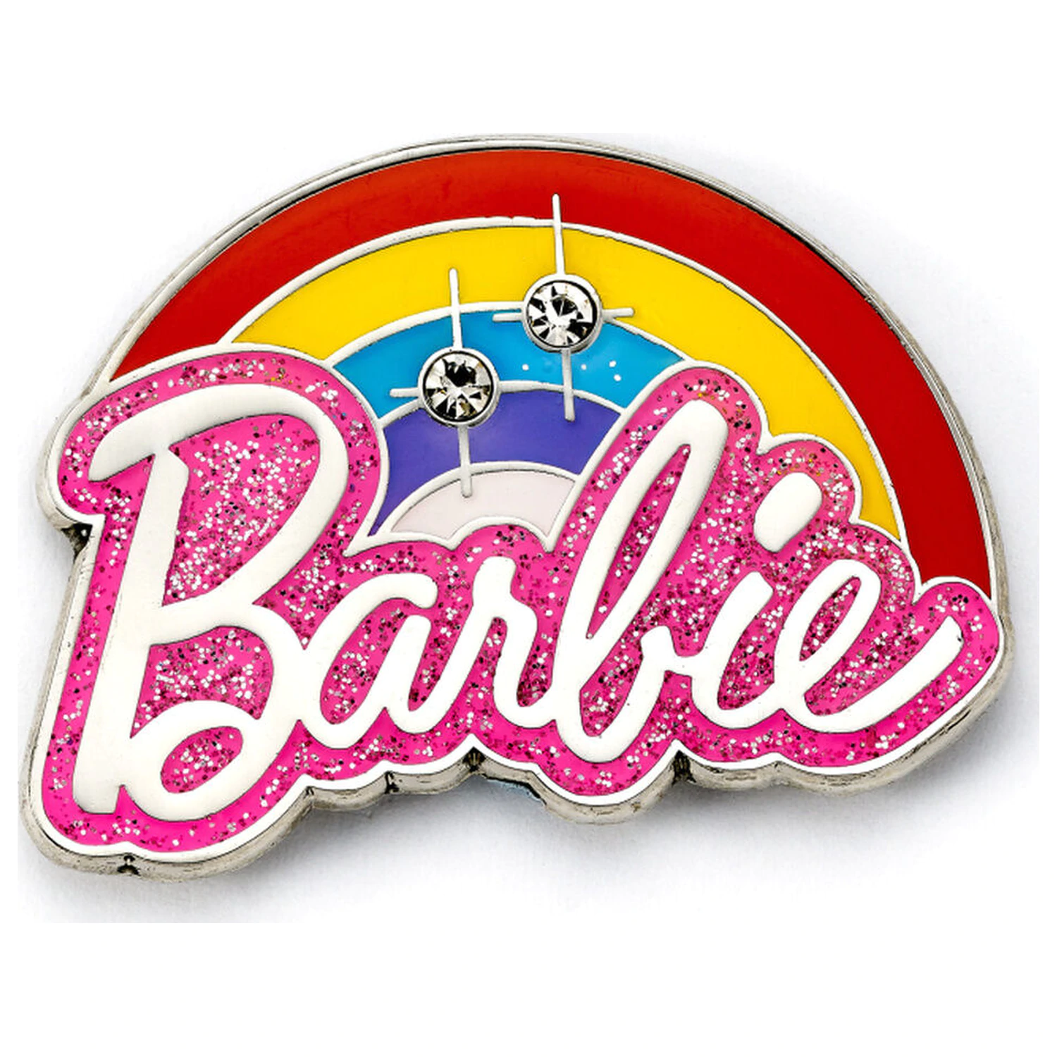 Barbie Rainbow Logo insigna pin poza produsului
